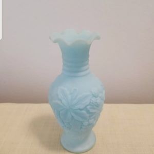 Vintage Imperial Glass. Blue glass Loganberry P